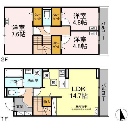 New 3LDK Maisonette Apartment for Rent in Kokubunji, Tokyo - Thumbnail 2