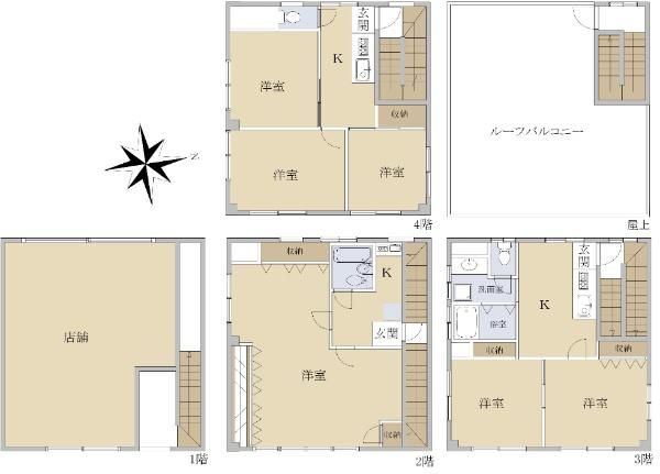 4-Storey RC Building for Sale in Musashino City, Tokyo - Thumbnail 3