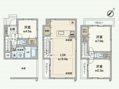 New 3LDK House for Sale in Inage, Chiba - 97.28 sqm — Image 44, Inage, Chiba