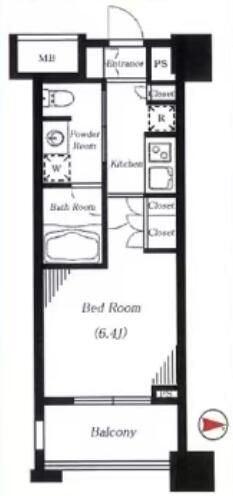 1K Apartment for Sale in Shinjuku, Tokyo - 23.03 sqm - Thumbnail 3