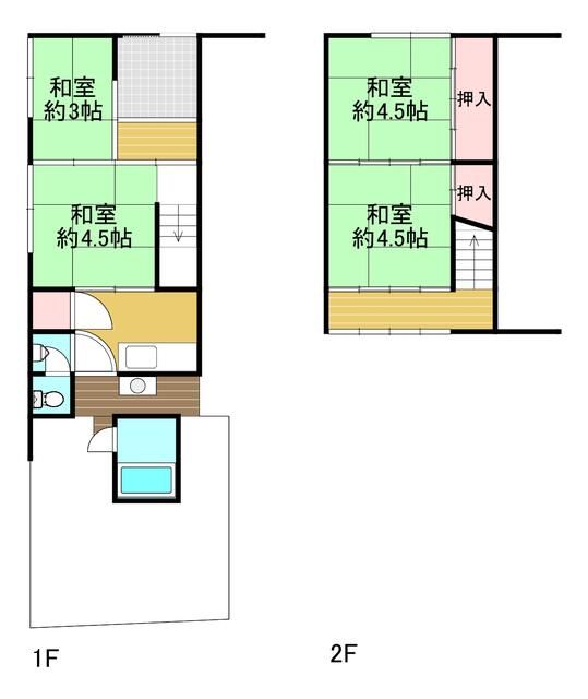 1962 Terraced House for Sale in Higashiosaka, Osaka - Main Image