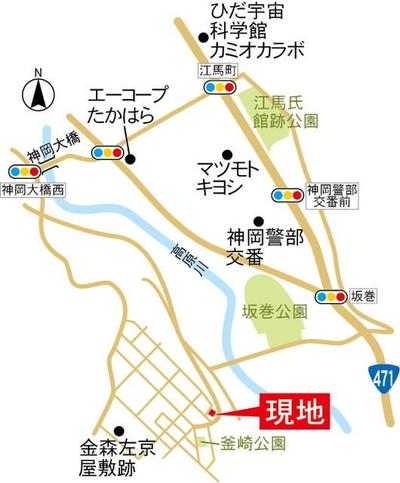4LDK House with Inner Garage in Hida City, Gifu — Land, Tatenomachi, Toyama
