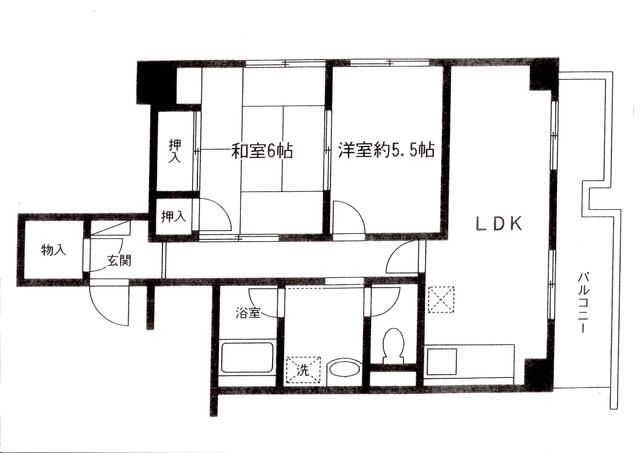 2LDK Apartment for Sale in Oami Shirasato, Chiba - Thumbnail 2
