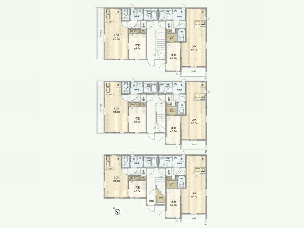 Apartment Building for Sale in Asaka, Saitama - 6 Units - Thumbnail 4