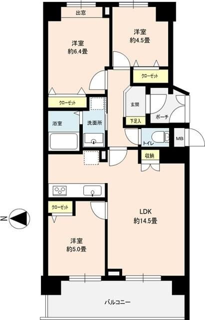 Vento Soga Eminent Garden 3LDK Apartment for Sale in Chiba - Thumbnail 3