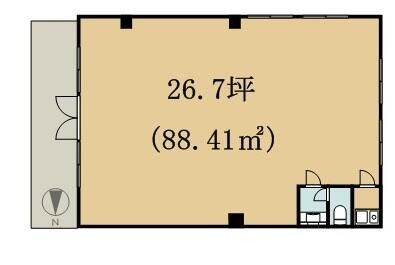 Shop/Office for Rent in Fukui City, 88.41 sqm, Near Station - Thumbnail 2