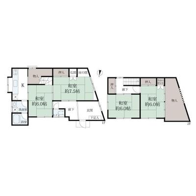 4K Detached House for Sale in Takehara, Hiroshima | 107.56㎡ Land — Image 44, Takehara, Hiroshima