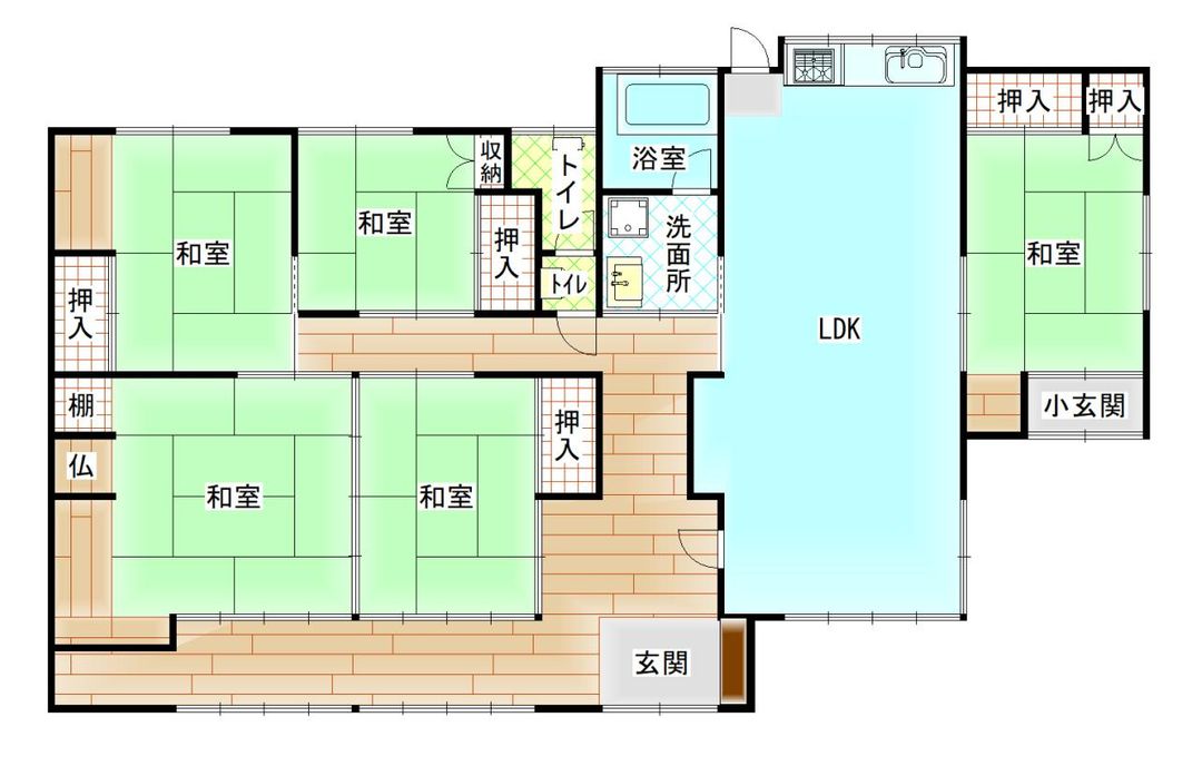 5LDK House on 751sqm Land in Kobayashi, Miyazaki | 690万円 - Image 44