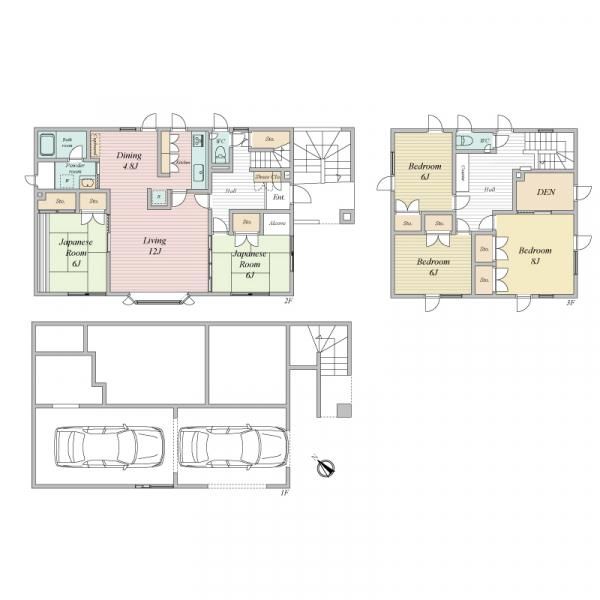 5SLDK Sumitomo Forestry House in Sapporo's Yamano te - Thumbnail 4