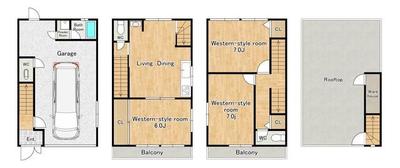 3LDK Steel House for Sale in Osaka's Ikuno Ward near Tsuruhashi — Image 44, Ikuno, Osaka