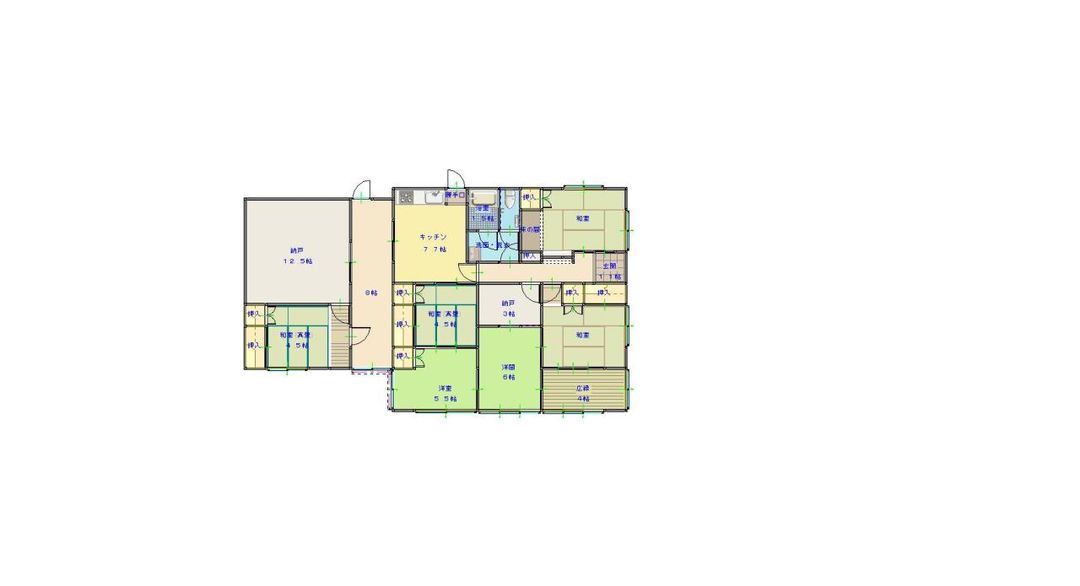 6DK House on 814 sqm Land in Awa City, Tokushima - Image 44