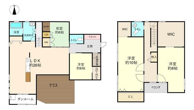 4LDK Modern House in Fukui City with Roof Balcony and 3 Parking Spaces - Thumbnail 4