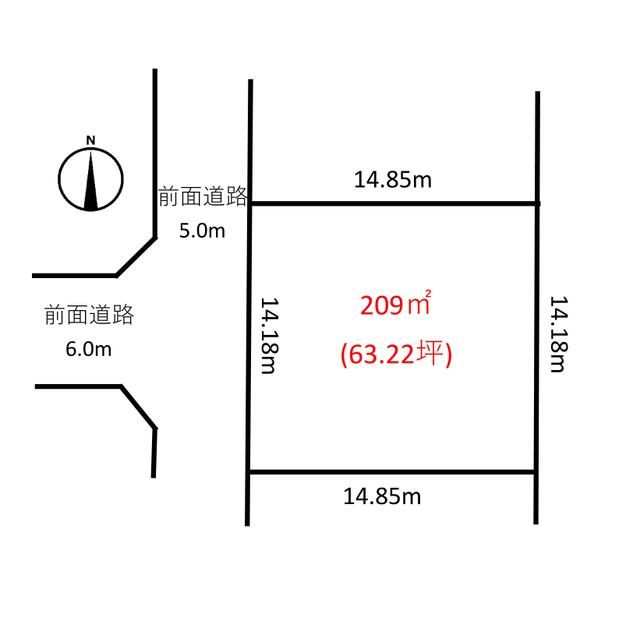 Land for Sale in Agano City, Niigata - 209 sqm - Thumbnail 4