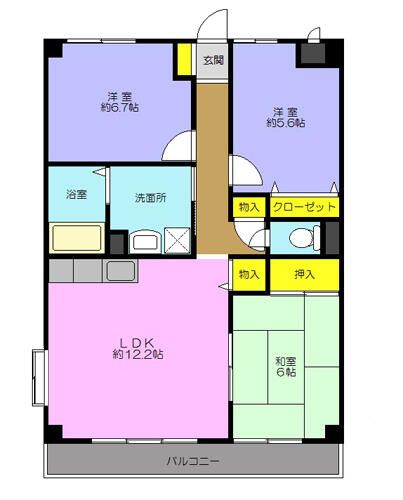 3LDK Apartment for Rent in Ome City, Tokyo - 69.36m² - Thumbnail 2