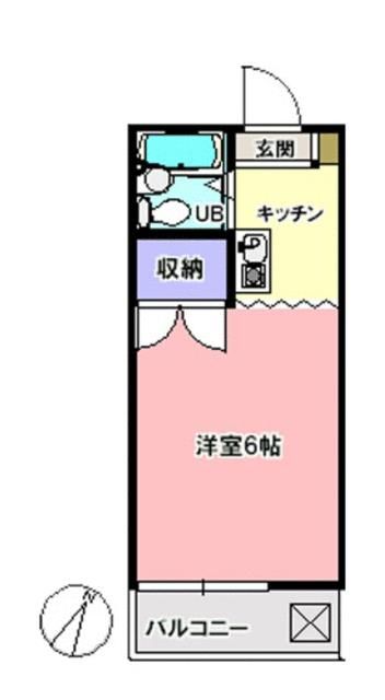 1K Apartment for Rent in Niiza, Saitama - 41,000 Yen - Thumbnail 2
