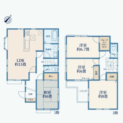 4LDK Detached House for Sale in Okegawa, Saitama — Image 44, Okegawa, Saitama