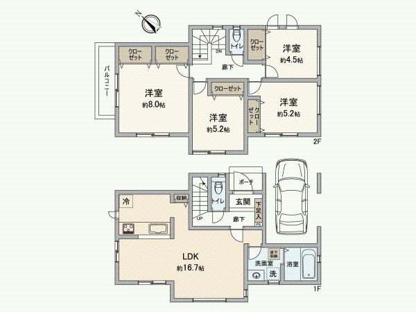 New 4LDK House in Yokohama Izumi Ward, Completion Dec 2025 - Thumbnail 4