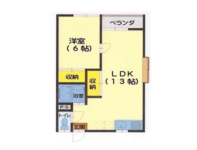 1LDK Apartment for Rent in Takaoka, Toyama - AKIBA Heights - Thumbnail 2