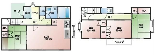 4LDK House for Sale in Onga Town, Fukuoka with Garden and Parking - Image 44