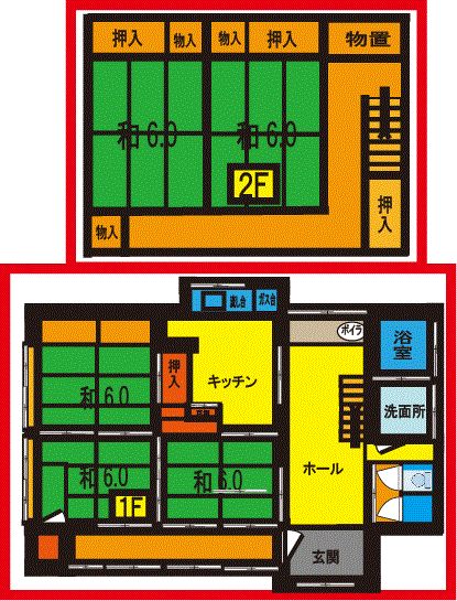 1974 5DK Wooden House on 255sqm Land in Shinjo, Yamagata - Thumbnail 2