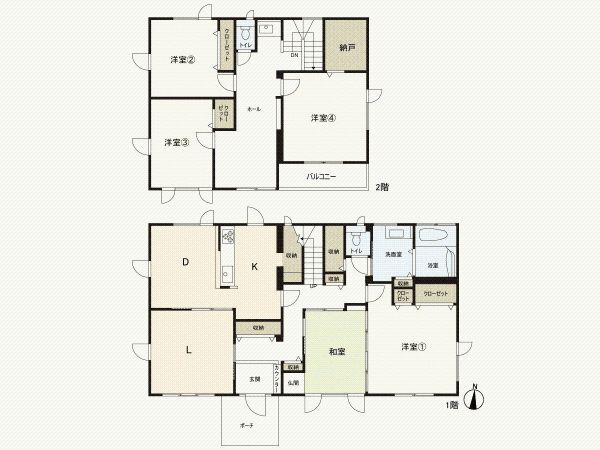 5LDK House in Osaki City, Miyagi | 160.28㎡ Floor Area - Thumbnail 4