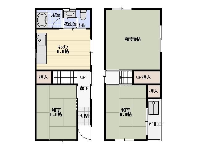 1972 3DK Detached House for Sale in Suita, Osaka - Thumbnail 3