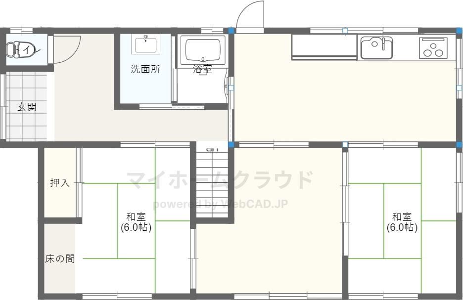 5DK Detached House for Sale in Shunan City, Yamaguchi - Thumbnail 2