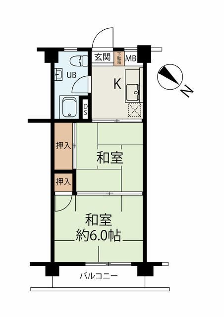 2K Condominium for Sale in Gyotoku, Ichikawa City, Chiba - Thumbnail 3