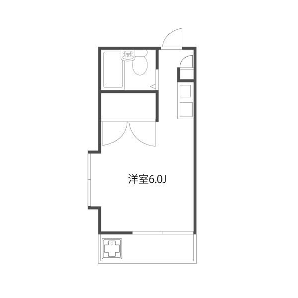 Studio Apartment for Rent in Tachikawa, Tokyo - Thumbnail 2
