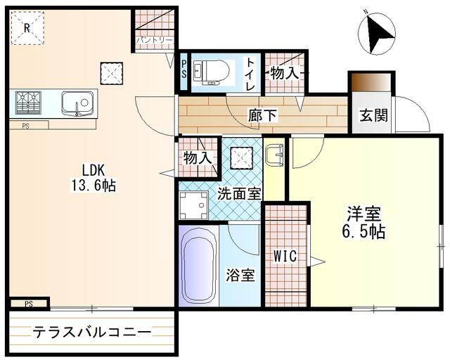New 1LDK Apartment for Rent Near Kamoi Station in Yokohama - Thumbnail 2