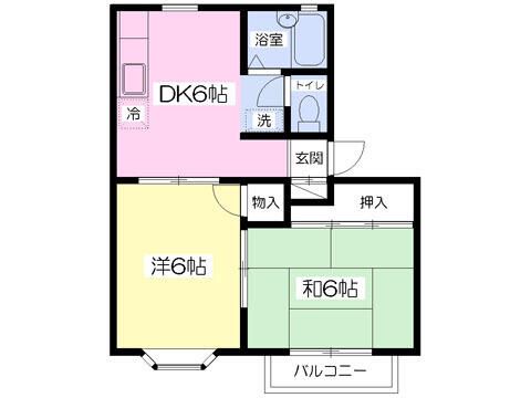 2DK Apartment for Rent in Kokubunji, Tokyo - 80,000 Yen - Thumbnail 4