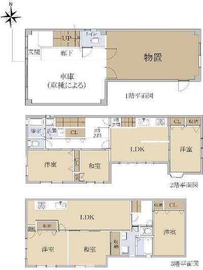 3LDK+3LDK Steel House for Sale in Kyoto Fushimi near Takeda Station — Image 44, Fushimi, Kyoto