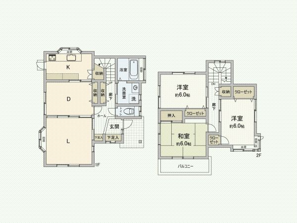 3LDK Detached House for Sale in Kawagoe, Saitama - Thumbnail 2