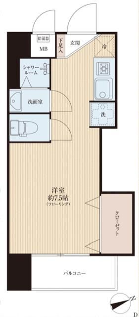 Used Condominium for Sale in Suginami, Tokyo - 18.86 sqm Studio - Thumbnail 2