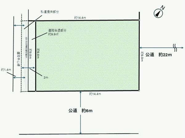 Land for Sale in Taito Ward, Tokyo - 152.83 sqm Corner Lot - Thumbnail 3