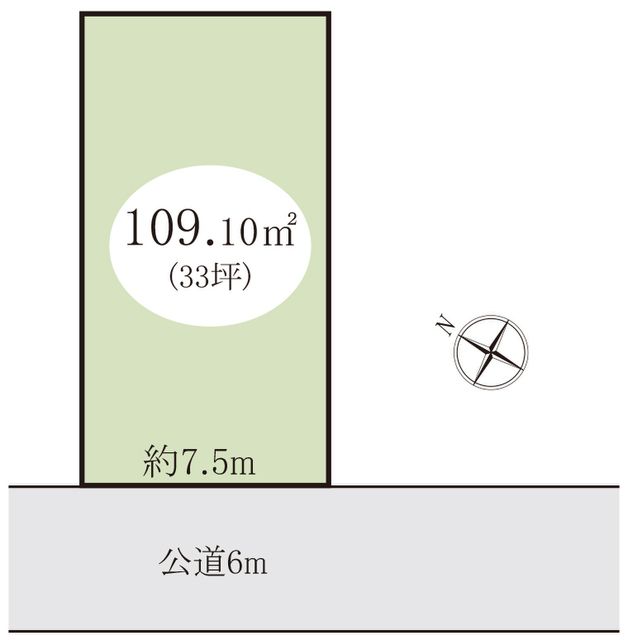 Land for Sale in Ichikawa, Chiba - 109.3 sqm Building Plot - Thumbnail 2