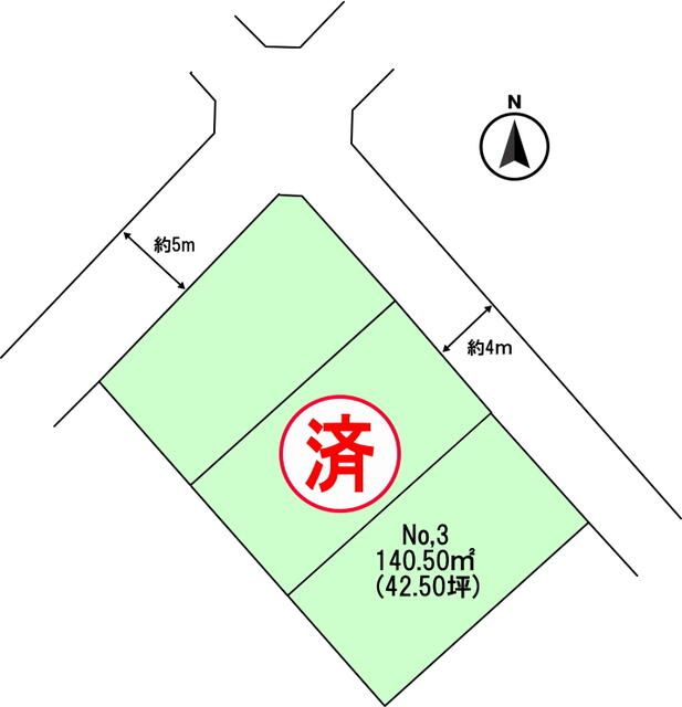 140.5 sqm Residential Land for Sale in Koriyama, Fukushima - Thumbnail 2