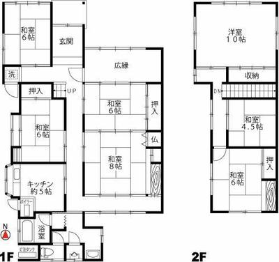 Property details: Tsubokawa, Namekawa City, Toyama Prefecture/Namekawa Station property information: Used detached house — Image 1, Namekawa, Toyama