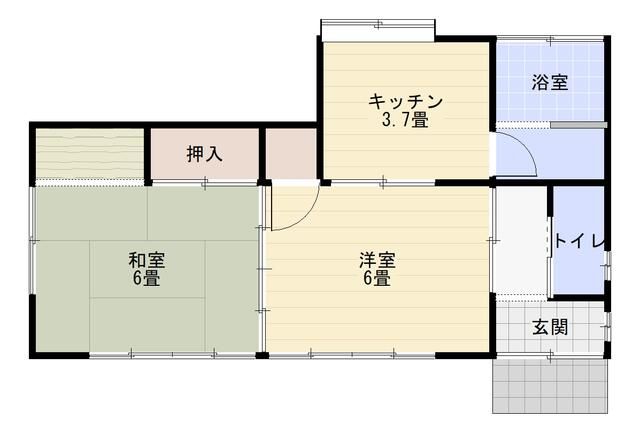 2K Rental House Near Oami Station in Chiba - Main Image