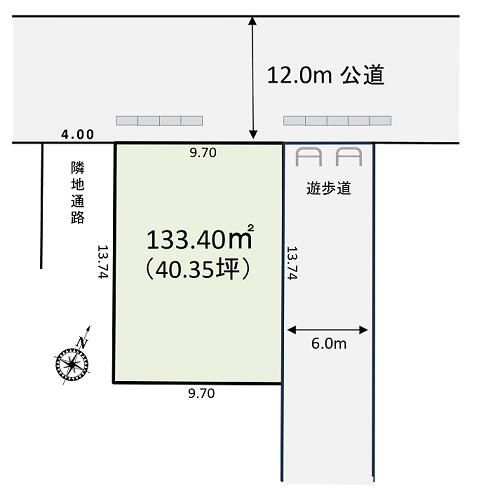 133 sqm Building Land for Sale in Okegawa, Saitama - Thumbnail 4