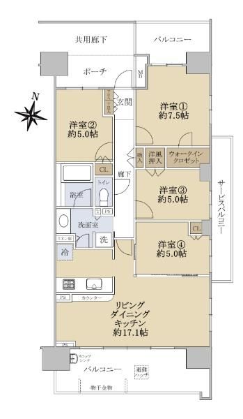 4LDK Apartment for Sale in Chigasaki, Kanagawa - Thumbnail 3