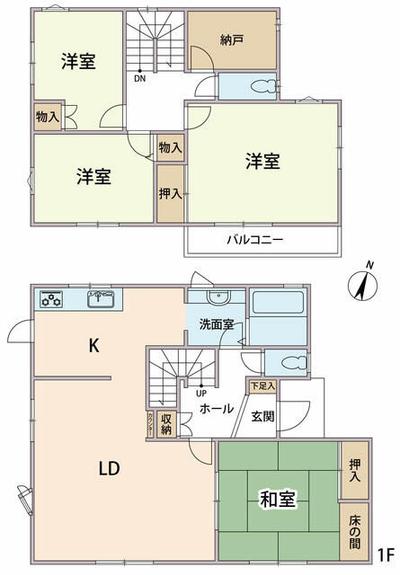 Property details: Fujisaki, Saruhashi-cho, Otsuki City, Yamanashi Prefecture/Saruhashi Station property information: Used detached house — Image 1, Otsuki, Yamanashi