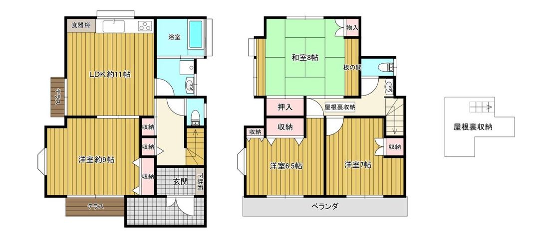 4LDK House for Sale in Yokohama Kanagawa Ward | 102.37㎡ - Thumbnail 3