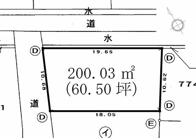 60.5 Tsubo Residential Land for Sale in Kofu, Yamanashi - Thumbnail 2