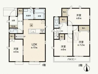 New 4LDK House for Sale in Natori, Miyagi - December 2025 Completion — Image 44, Natori, Miyagi