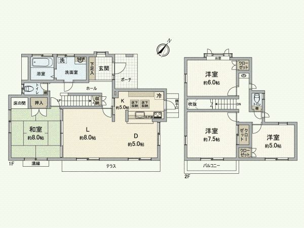 4LDK Detached House for Sale in Kasugai, Aichi - Thumbnail 4