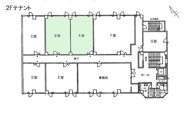 Sapporo Barber Association Hall Commercial Space for Rent - Thumbnail 4
