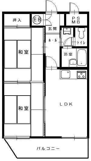 2LDK Used Condominium in Chuo-ku, Sapporo, Hokkaido - Thumbnail 2