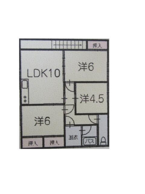 3LDK Apartment for Rent in Aomori City, Aomori - Thumbnail 2
