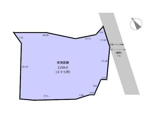 Land for Sale in Moka City, Tochigi - 2298 sqm - Thumbnail 4